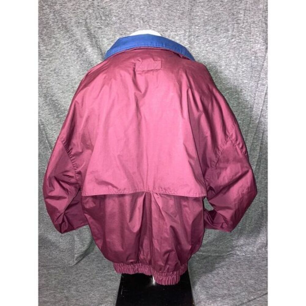 Vtg Hartwell Viasport Snap On Tools Men'sJacket L Full Zip Double Vented Pockets - Picture 4 of 9